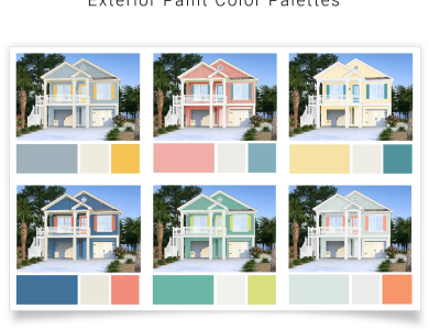 beach house exterior colors